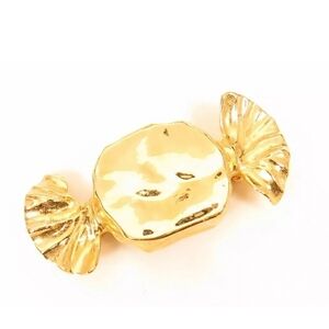 Vtg Shiny Wrapped Candy  Pin Brooch
